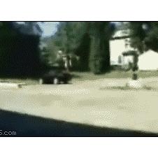 자전거 벽타기 실패