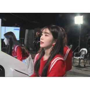 농구왕 아이린.gif