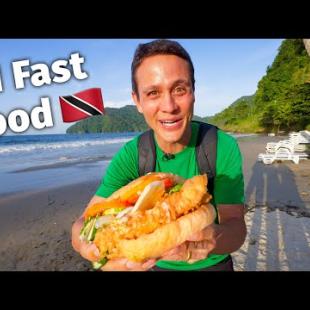 Bake and Shark!! #1 FAST FOOD in Trinidad and Tobago - Maracas Bay!!