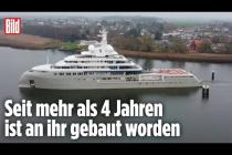 [독일 Bild紙] 350 Millionen Euro teure Yacht kreuzt vor Rügen