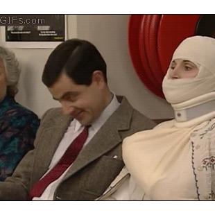 Mr Bean-body-cast