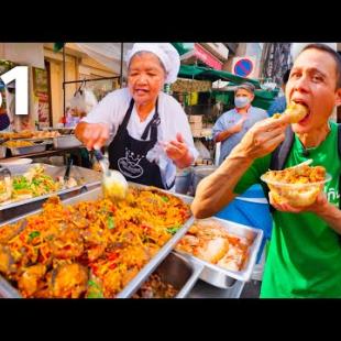 Thai Street Food - $1 VS $150 Thai Curry in Bangkok!!