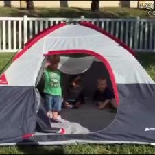어린이용 텐트