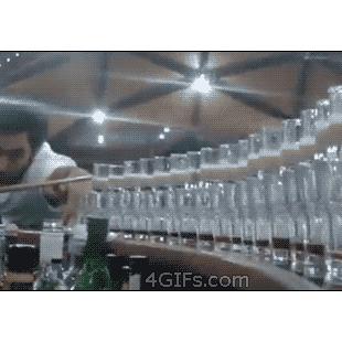 Bartender trick