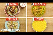 How Chefs From Around the World Make Rice | 10 Chefs | Epicurious