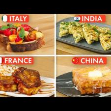 10 Chefs From 10 Countries Make Toast | Epicurious