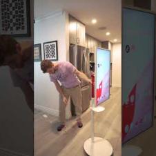 A Monitor with Wheels?