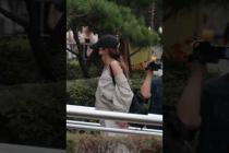 5인으로 컴백한 프로미스나인 송하영 이나경 뮤직뱅크 출근길