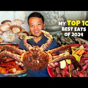 My Top 10 BEST FOODS of 2024! 🍜🎊