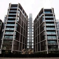 영국 런던의 흔한 아파트 가격