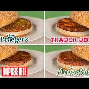 Pro Chefs Blind Taste Test Every Veggie Burger | The Taste Panel | Epicurious
