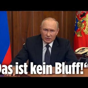 [독일 Bild紙] Teilmobilmachung in Russland: Putin warnt den Westen