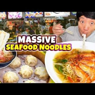 Singapore’s BEST Hawker Center!? STREET FOOD Tour of Old Airport Road Hawker Center