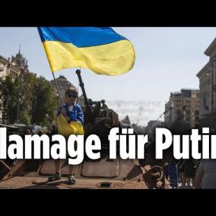 [독일 Bild紙] Ukraine blamiert Putin mit erbeuteten russischen Panzern in Kiew
