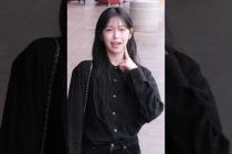 차분한 가을녀 막내 공항룩 #백지헌 #JIHEON #프로미스나인 #fromis_9