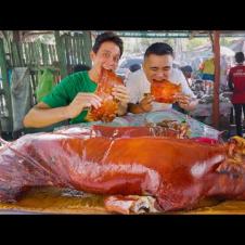 Philippines Best Lechon!! ULTIMATE ROASTED PIG TOUR - Cebu’s Insane Street Food!!