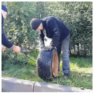 타이어 작업참사