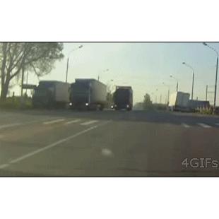 Kids crossing road