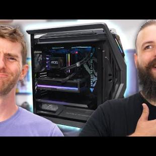 He won this $5000 Gaming PC (But it was VERY Awkward)