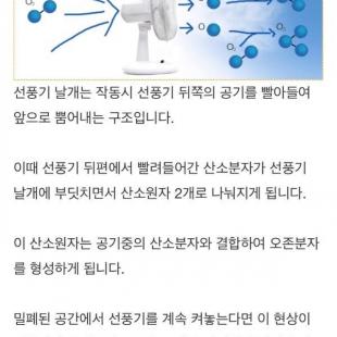 선풍기를 틀고 자면 죽는 과학적인 이유