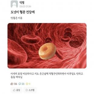 도넛이 혈관에 안 좋은 이유