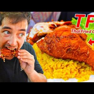 Thailand's Fried Chicken Capital (KFC Has NO Chance!) 🇹🇭 Thai STREET FOOD in Hat Yai!