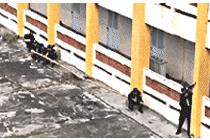 경찰특공대 벽타기