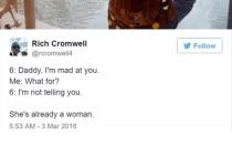 딸이 여자가 되었다