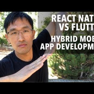 React Native vs Flutter vs WebView - Hybrid Mobile App Development for 2018