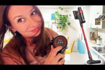 Пылесос для дома, вертикальный, беспроводной KaringBee F203 / Обзор