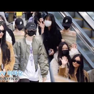 미야오 AAA 입국｜MEOVV Airport Arrival 251207