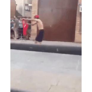 깝치다가 큰 코 다친다