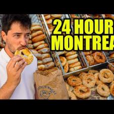 24 Hours of MONTREAL'S Best Food 🇨🇦 Smoked Meat, Bagels & Canada's #1 SEAFOOD POUTINE!