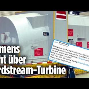 [독일 Bild紙] Siemens mit irritierendem Gasturbinen-Tweet | Nordstream
