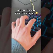 Spamming CTRL + S even though I have auto save 😭