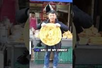 The BIGGEST Scallion Pancake I’ve EVER SEEN!