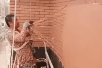 대륙의 벽돌공사