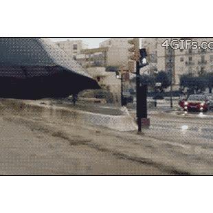 홍수 건너기  실패