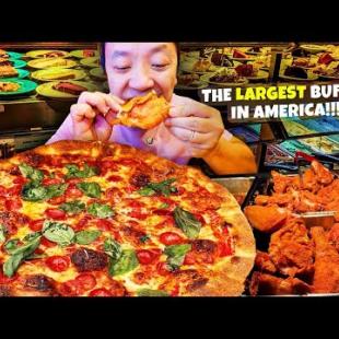 America’s LARGEST All You Can Eat Amish BUFFET! The GRAND MENU Dinner at Shady Maple Smorgasbord