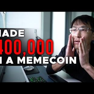 I made $400,000 on a memecoin in one day...