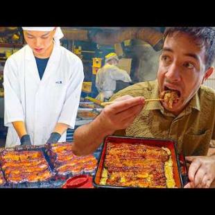 Japanese Street Food Layover 🇯🇵 Narita’s Legendary Unagi Restaurant!