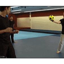 Spinning-soccer-ball-kick