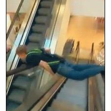 에스컬레이터 플랭크 실패