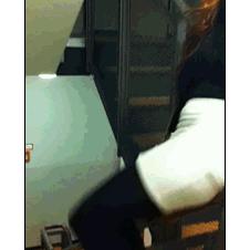 계단 난간 슬라이드 실패