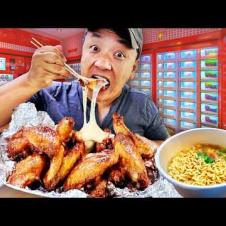 24-Hour 'Secret' VENDING MACHINE Cafe in Singapore