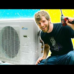 This was MUCH harder than I expected... DIY Air Conditioning Pt 1