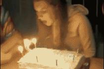 생일 케이크 장난