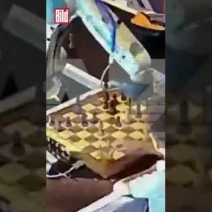 [독일 Bild紙] Schach-Roboter bricht Kind die Finger #Shorts