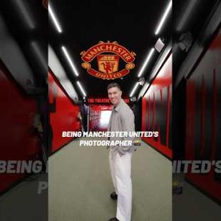 Being Manchester United's PHOTOGRAPHER 📸