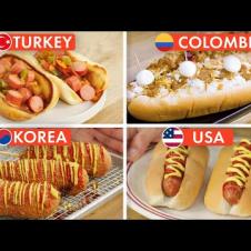 13 Chefs From 13 Countries Make Hot Dogs | Epicurious